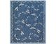 Dragonfly Navy Outdoor Rug