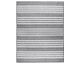 Faded Stripe Charcoal Outdoor Rug