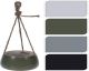 Flower Pot Ceramic with Rope - 4 Assorted