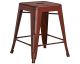 Tolix Counter Stool-Red