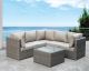 Manhattan 6pc Sectional Incl 3 Corners + 2 Middle + Coffee Table