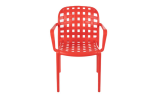 Lucy Side Chair-Red - Image 2