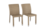 Riva Dining Arm Chair - Blonde - Image 5