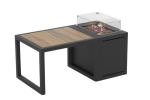 Flex Single Fire Table - Charcoal