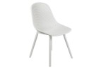 Grace Side Chair,  White 02