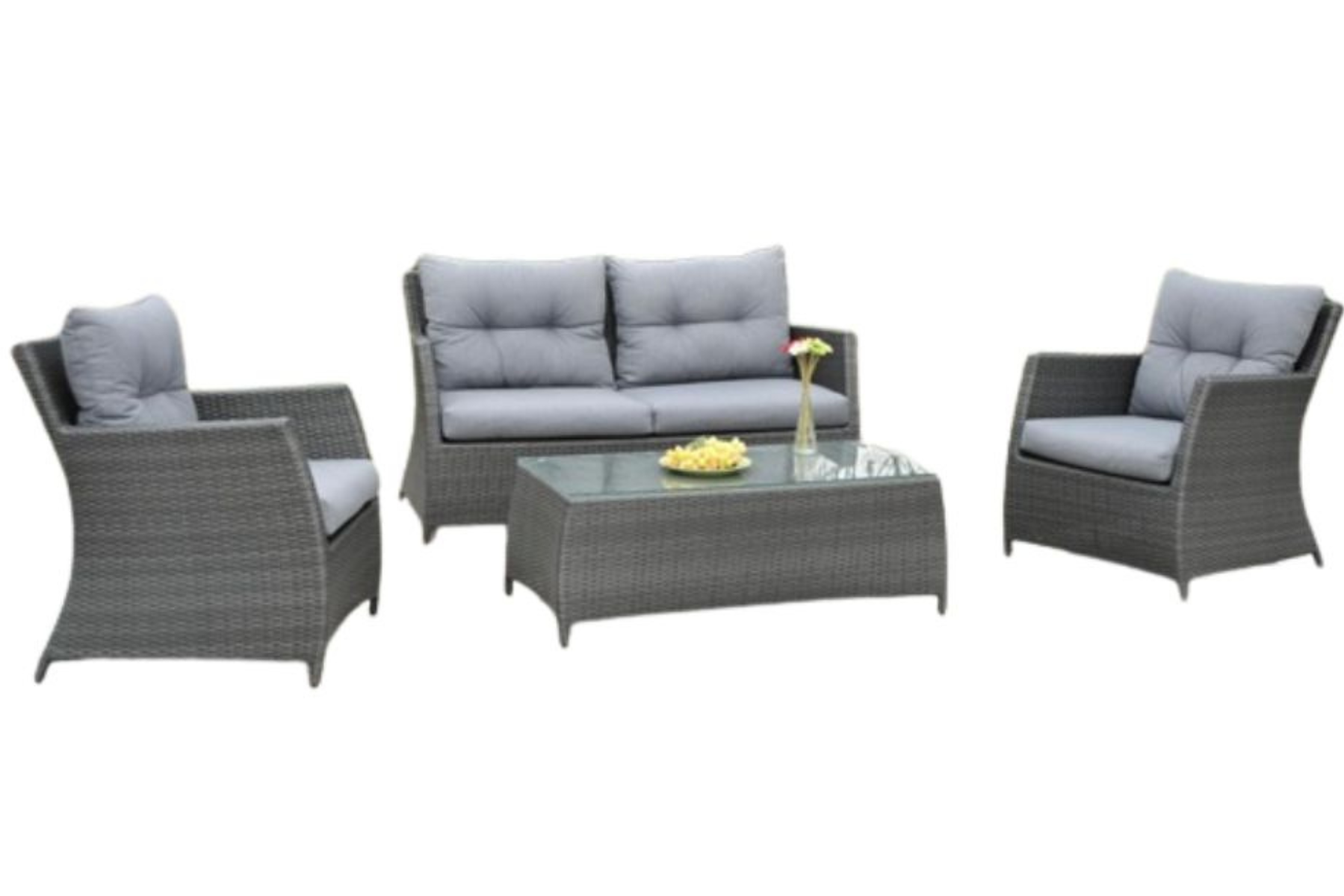 Suva 4pc Set Grey