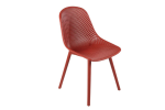 Grace Side Chair, Red 05