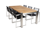 Como Dining Table with Teak Top - Image 4