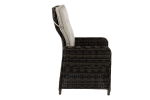 Fresco Reclining Dining Arm Chair Brown - Image 4