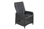 Fresco Reclining Dining Arm Chair Grey