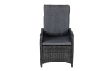 Fresco Reclining Dining Arm Chair Grey - Image 2