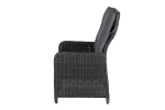 Fresco Reclining Dining Arm Chair Grey - Image 3