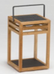 Garden Teak Table Lamp