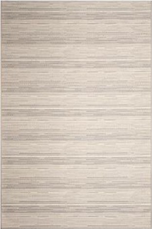 Tweed Stripe Silver/Brown Outdoor Rug