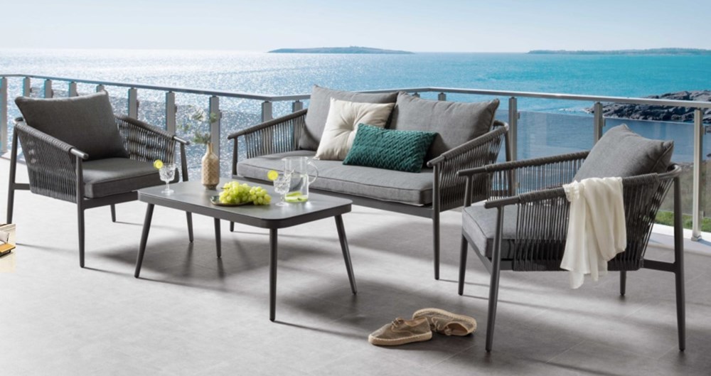 Corfu 4 Piece Set