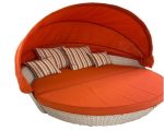 Cyprus Round 2 Piece Moon Day Bed with Canopy