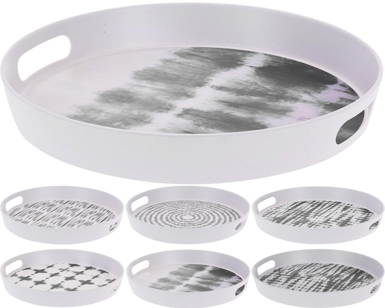 Serving Tray Melamine 38X4cm