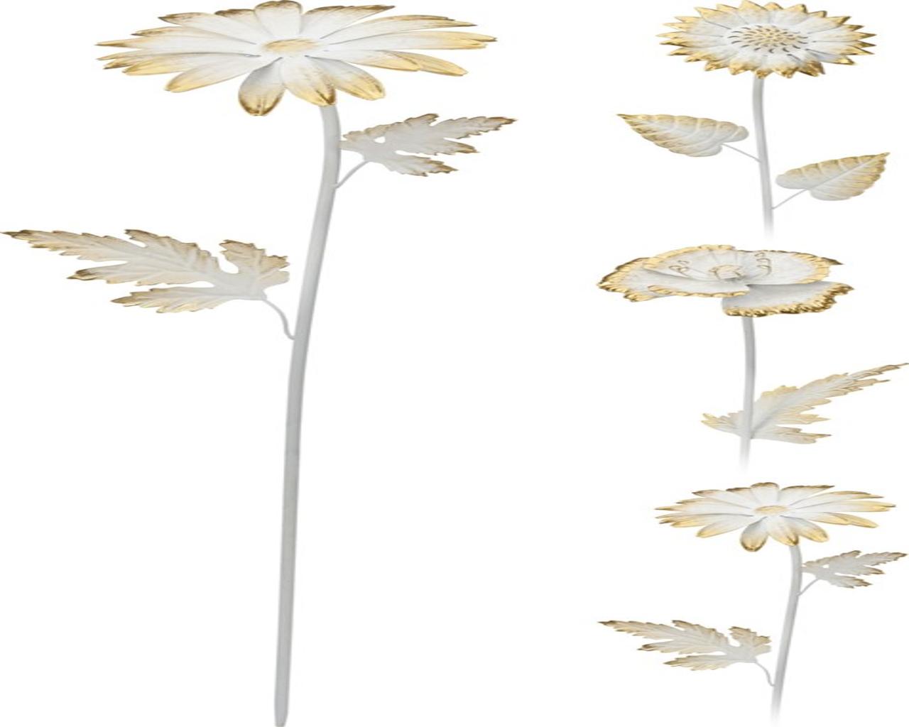 GARDEN PICK Flower Metal 3Assorted