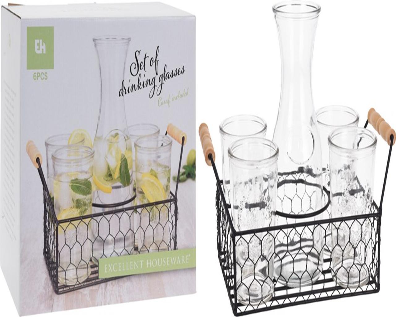 DRINKING GlAssorted SET 6PCS