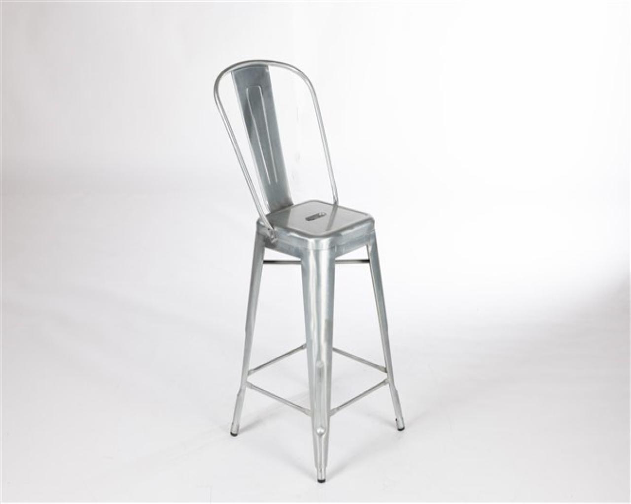 Tolix Barstool with Back