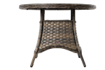 Boston Round Dining Table Taupe - Image 2