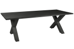 Boulder Cross Leg Dining Table