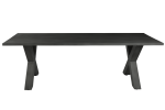 Boulder Cross Leg Dining Table - Image 3