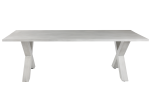 Boulder Cross Leg Dining Table - Image 3