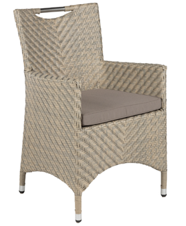Edinburgh Dining Arm Chair - Dark