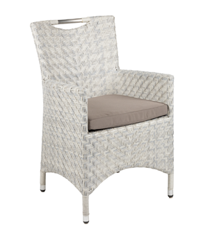 Edinburgh Dining Arm Chair - Light
