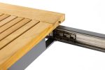 Palm Springs/Lyon Teakwood Extendable Dining Table-Small - Image 2