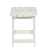 Adirondack Side Table - White