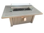 Rectangular Fire Table - Grey