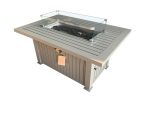 Rectangular Fire Table - Grey - Image 2
