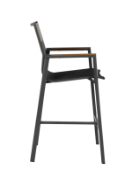 Beirut Bar Arm Chair - Grey - Image 4