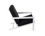 Linz 3pc Set-2 + Lounge Chairs + 1 Side Table - Image 2