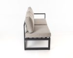 Havana 3 Piece Sectional in Charcoal - Image 5