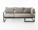 Havana 3 Piece Sectional in Charcoal - Image 6