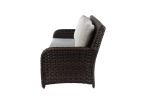 Baltimore 3 Seater Brown - Image 4