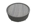 Columbia Round Footstool - Image 2