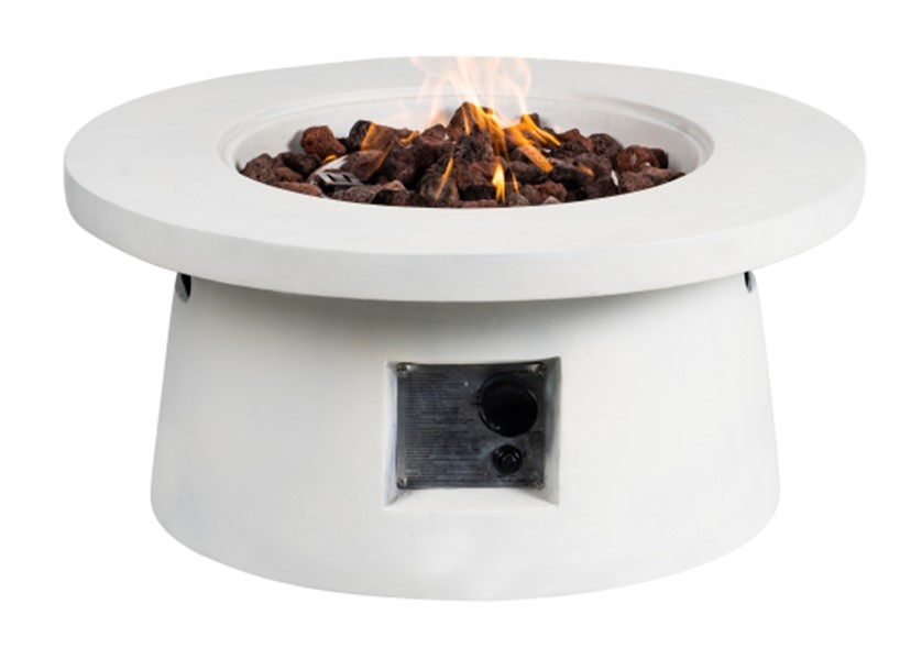 Concrete Round Fire Table