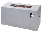 Concrete Rectangular Fire Table - Image 2