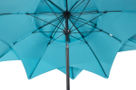 Flower Umbrella with Tilt Blue - Image 4