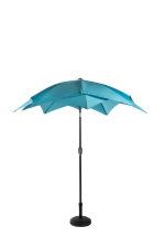 Flower Umbrella with Tilt Blue - Image 2