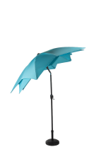 Flower Umbrella with Tilt Blue