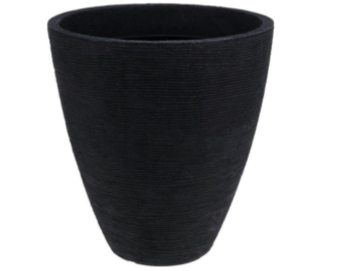Flowerpot Ribbed Dia 39X42cm