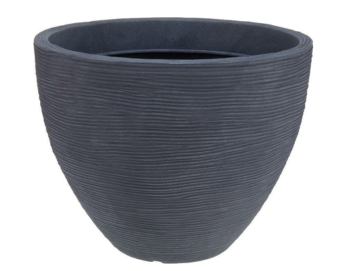 Flowerpot Ribbed Dia 40X31cm