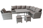 Hampton 5pc Sectional Incl 1 Left + 1 Right + 1 Curve + 2 Middle