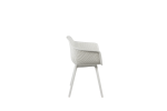 Grace Arm Chair, White 02 - Image 3