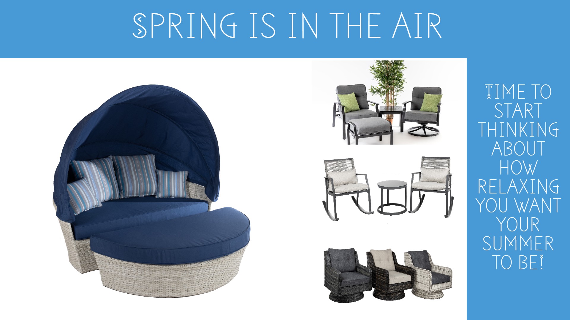 The Best Time to Shop for Patio Furniture